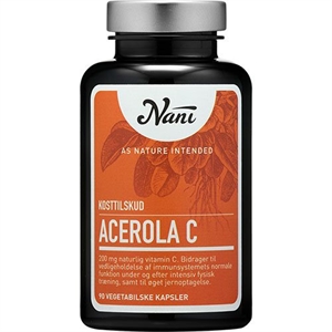 Acerola C Nani 90 vegetabilske kapsler