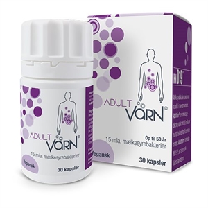 AdultVärn Mælkesyrebakterier 30 kapsler