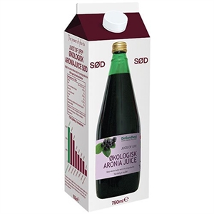Aronia Juice Sød 750 ml økologisk