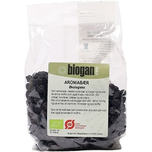 Aroniabær Tørrede Biogan 100 g økologisk
