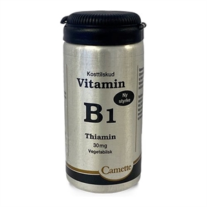 Vitamin B1 30 mg Camette 90 tabletter