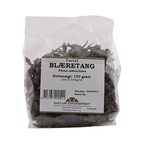 Blæretang tørret