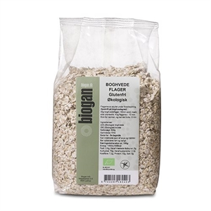 Boghvedeflager glutenfri Biogan 500 g økologisk
