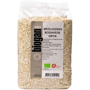 Boghvedegryn 750 g økologisk