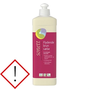 Brun Sæbe Flydende Sonett 500 ml