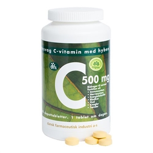 C 500 mg med hyben 240 depottabletter