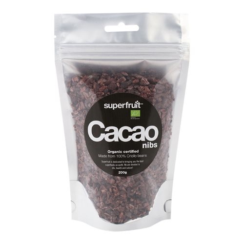 Cacao Nibs Superfruit 200 g økologisk