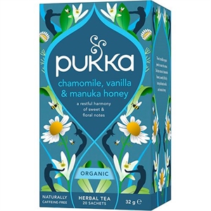 Chamomile, Vanilla & Manuka Pukka 20 breve økologisk