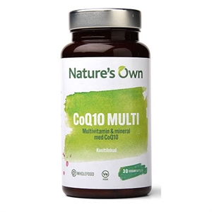 CoQ10 Multi Natures Own 30 vegetabilske kapsler