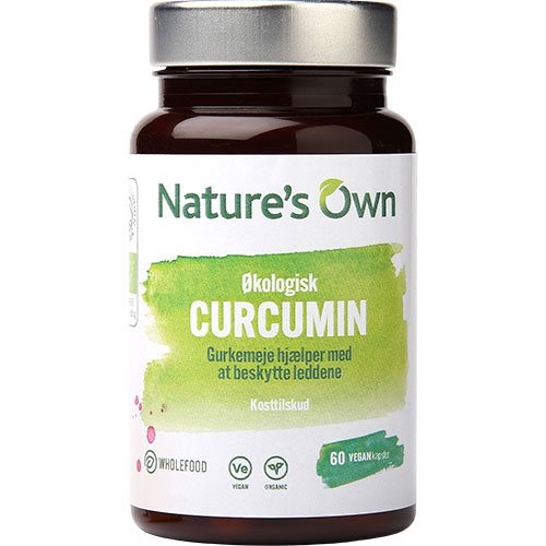 Curcumin Natures Own 60 vegetabilske kapsler økologisk