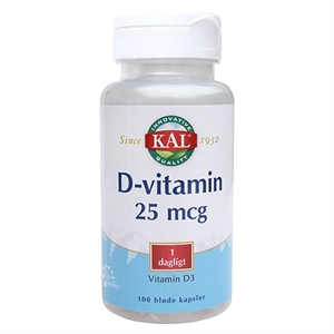 D-vitamin 25 mcg