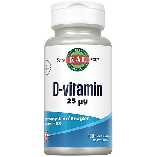 D-vitamin 25 mcg