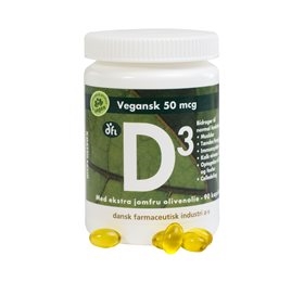 D3 Vitamin 50 mcg vegansk 90 kapsler