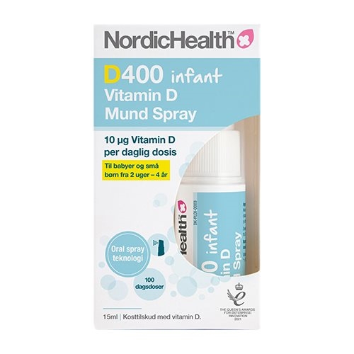 Dlux Infant Daily Vitamin D Oral Spray 10 mcg 15 ml
