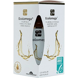Omega-3 Ecolomega 120 kapsler