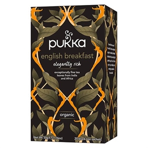 Elegant English Breakfast Fairtrade Pukka 20 breve økologisk