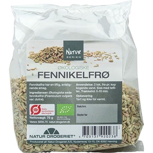 Fennikel hele frø 75 g økologisk