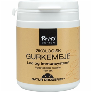 Gurkemeje 150 vegetabilske kapsler økologisk