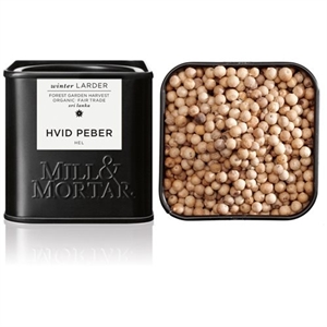 Hvid Peber Hel Mill & Mortar 50 g økologisk