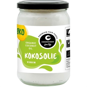 Kokosolie Jomfru Cosmoveda Ceylon 550 ml økologisk