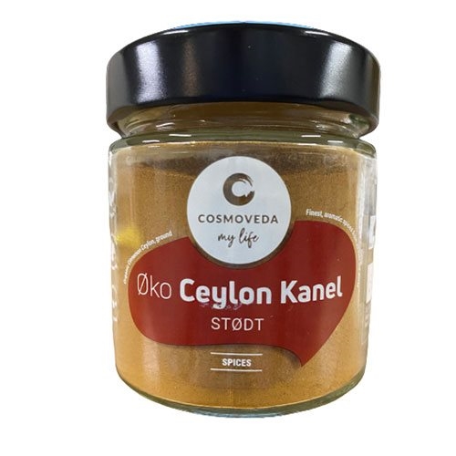 Ceylon Kanel Pulver Cosmoveda Ayurveda 80 g økologisk