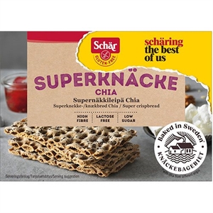Knækbrød Chia glutenfri Semper 140 g