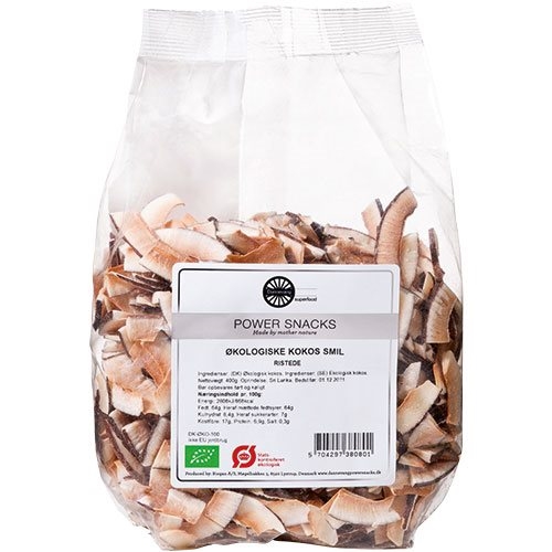 Kokos smil ristede Ø 400 g