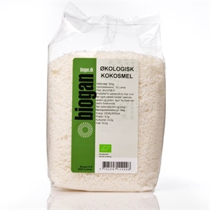 Kokosmel Biogan 500 g økologisk