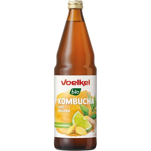 Kombucha Lime-Ingefær Ø 750 ml