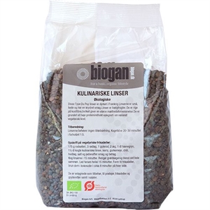 Linser Kulinariske type Du Puy 750 g økologisk
