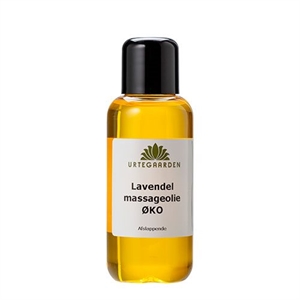 Massageolie Lavendel Urtegaarden 100 ml økologisk