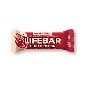 LifeBar Raw Proteinbar Hindbær Ø