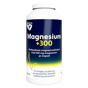 Magnesium +300 Biosym 250 vegetabilske kapsler