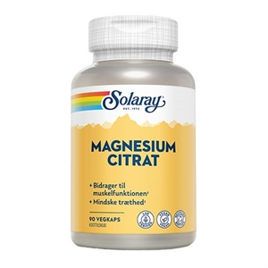 Magnesium Citrat Solaray 90 VegKaps