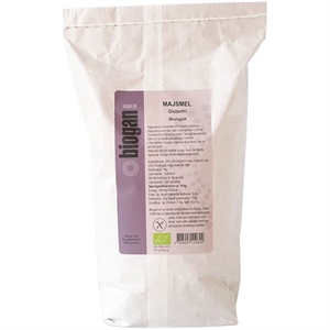 Majsmel glutenfri 1 kg økologisk