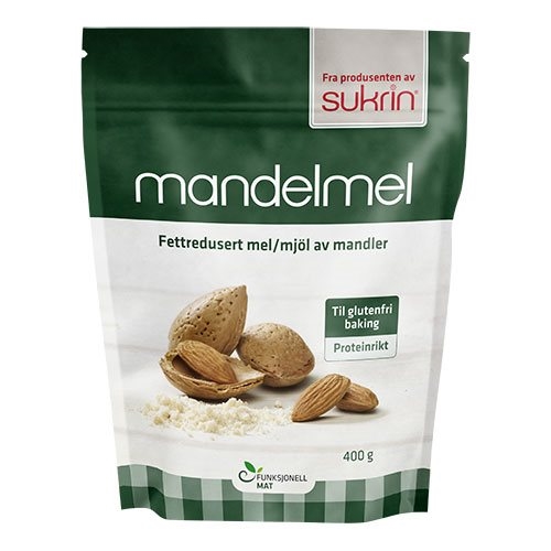 Mandelmel fedtreduceret