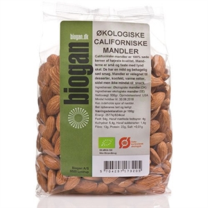 Mandler Californiske 400 g økologisk
