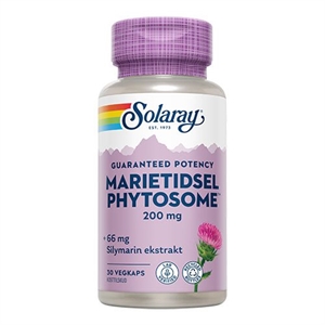 Marietidsel Phytosome Solaray 30 VegKaps