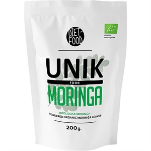 Moringa Pulver Unik Food 200 g økologisk
