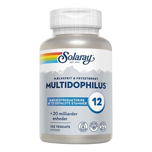  Multidophilus 12 Solaray 100 vegetabilske kapsler