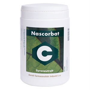 Nascorbat Syreneutralt C-vitamin 1 kg