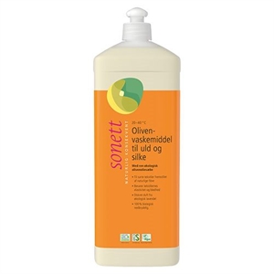 Olivenvaskemiddel til Uld og Silke Sonett 1 liter