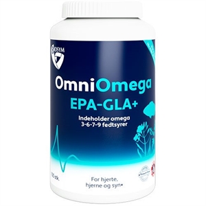 OmniOmega EPA-GLA+ 100 kapsler
