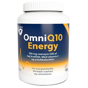 OmniQ10 Energy 100 mg 120 vegetabilske kapsler