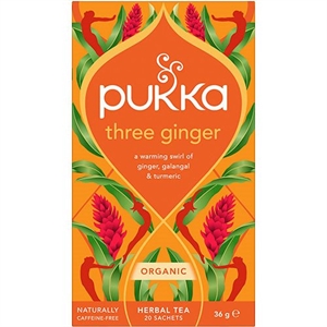 Three Ginger Pukka 20 breve økologisk