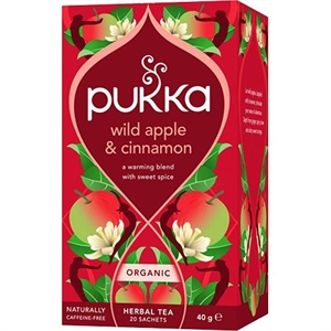 Wild Apple & Cinnamon Pukka 20 breve økologisk