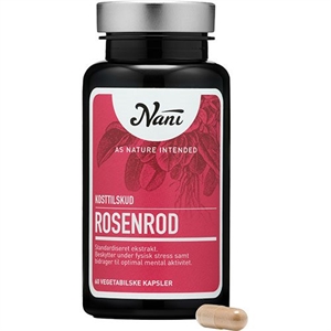 Rosenrod Nani 60 kapsler