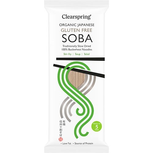Nudler Buckwheat Soba Clearspring 200 g økologisk