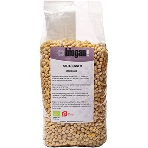 Sojabønner Biogan 1 kg økologisk