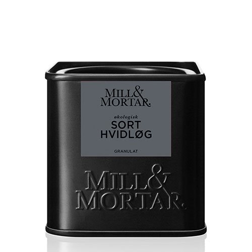 Sort Hvidløg Granulat Mill & Mortar 40 g økologisk